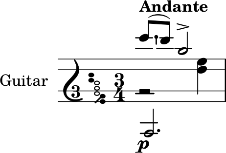 Adelita measure 1 with correct key signature