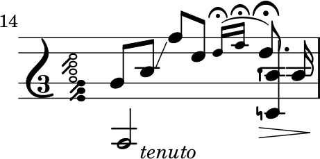 Adelita measure 14 with incorrect fermata signs