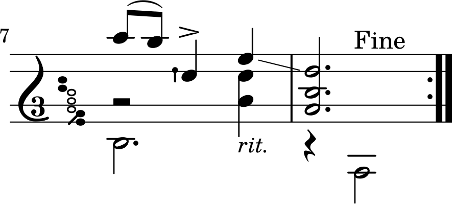 Adelita measures 7-8 with corrected slide
