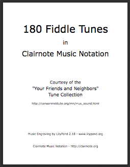 Cover page of